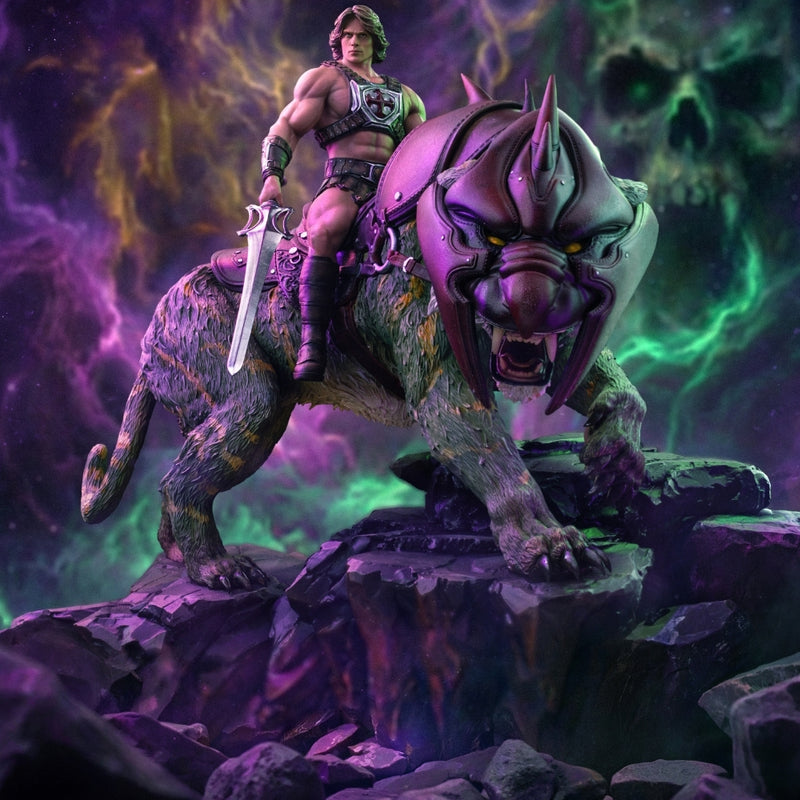 Iron Studios Masters Of The Universe - He-Man And Battle Cat (2026) Art Scale 1/10