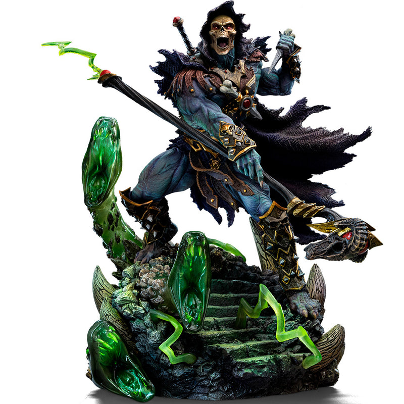 Iron Studios Masters Of The Universe - Skeletor Unleashed statue Deluxe Art Scale 1/10