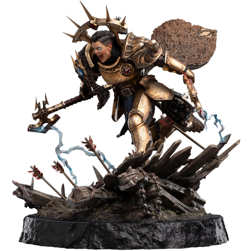 Weta Workshop Warhammer: Age Of Sigmar - Neave Blacktalon, The God-King's Assassin statue - skala 1:6