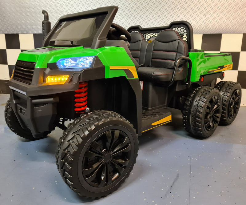 Gator Farmer Truck 6x6 12V elbil til børn med fjernbetjening