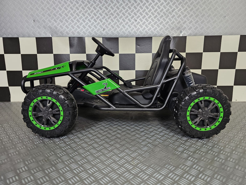 Spark 24V børnebuggy – grøn