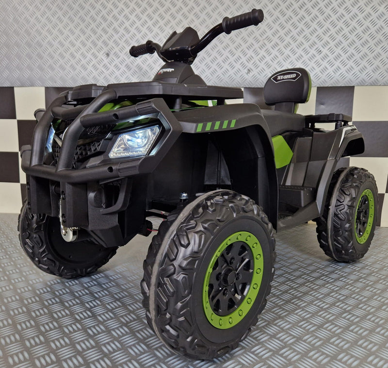Børnequad 24V – armygrøn