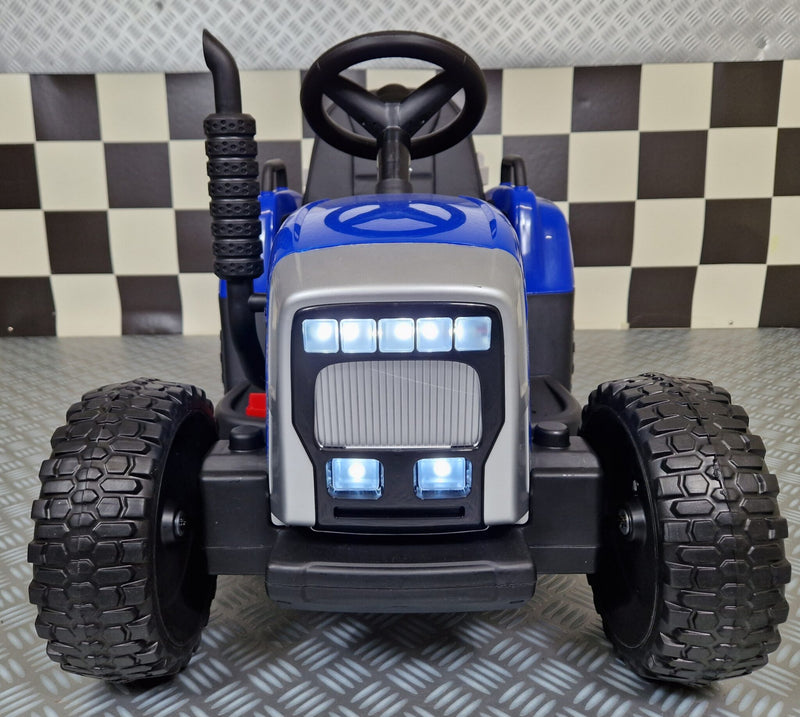 Børnetraktor 12V med anhænger