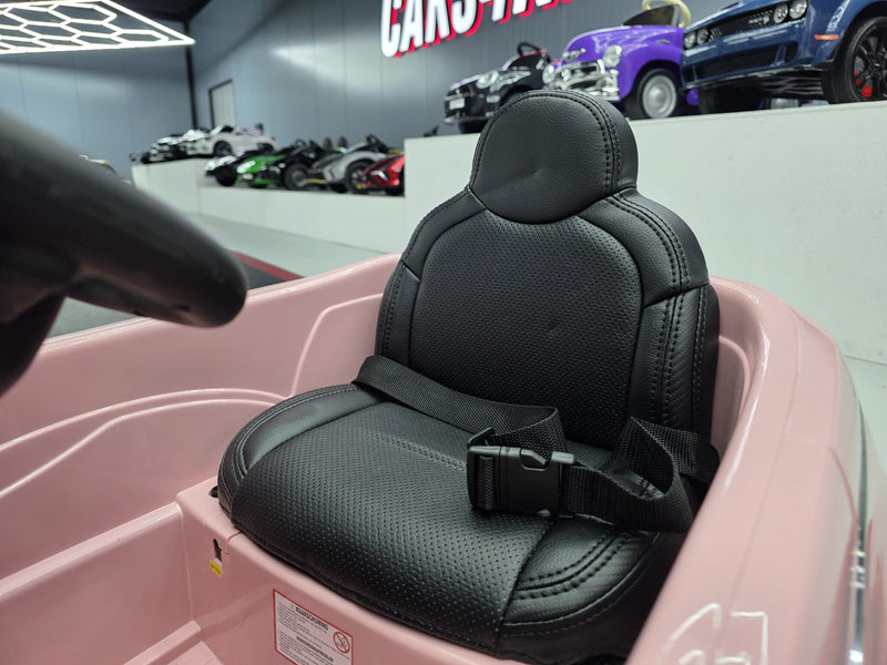 Fiat 500 12V elbil til børn – pink