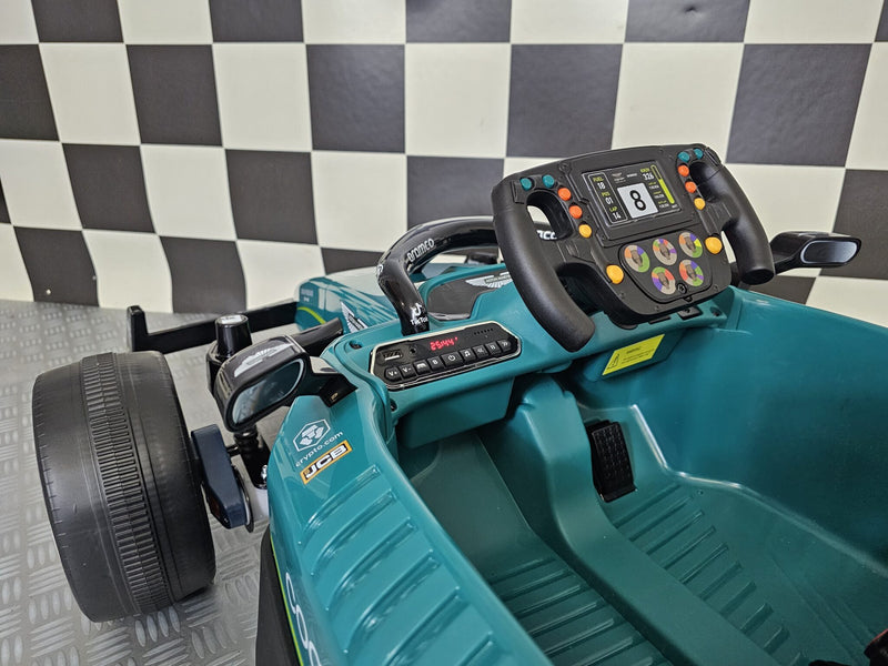 Aston Martin Formel 1 24V elbil til børn