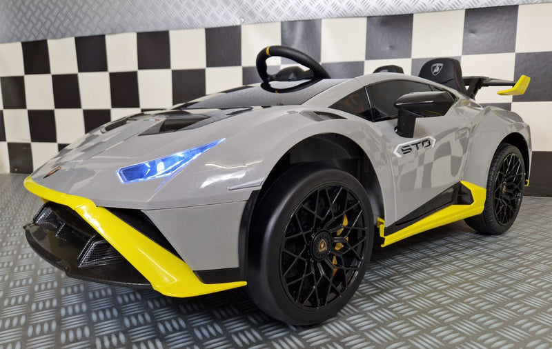 Lamborghini Huracán STO 12V drift-elbil til børn