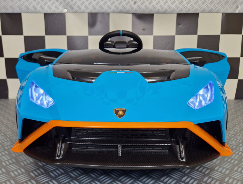 Lamborghini Huracán STO 12V drift-elbil til børn