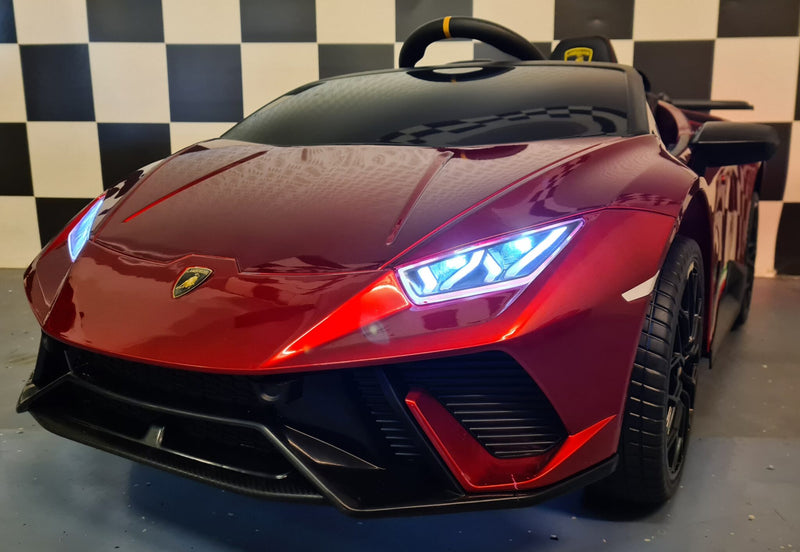 Lamborghini Huracán 12V elbil til børn med fjernbetjening
