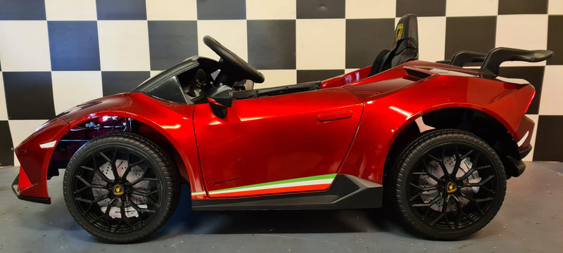 Lamborghini Huracán 12V elbil til børn med fjernbetjening