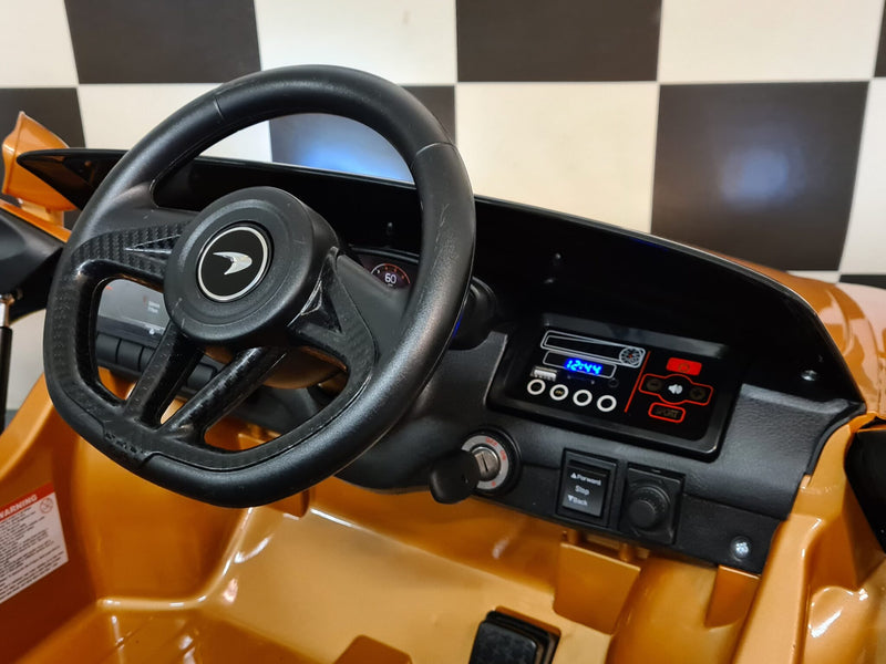 McLaren 620 GT 12V elbil til børn med fjernbetjening