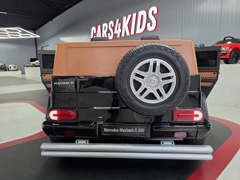 Mercedes-Benz Maybach G650 XXL 24V elbil til børn med MP4-skærm – 2 personer