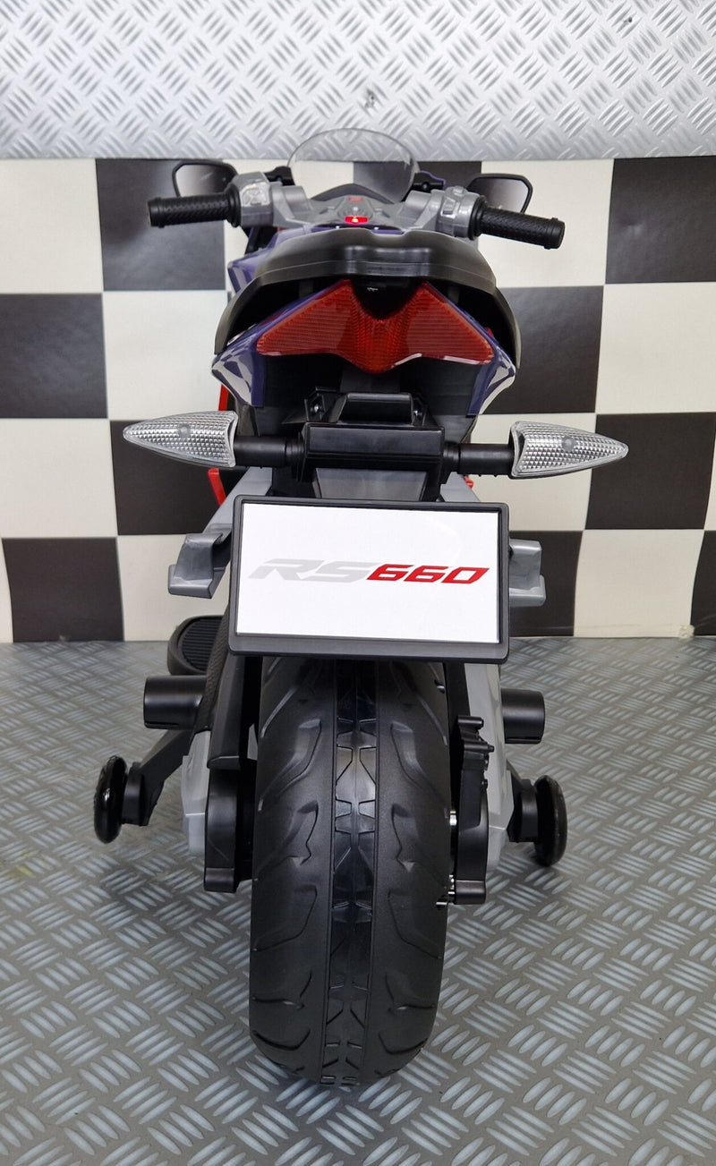Aprilia RS 660 12V elmotorcykel til børn