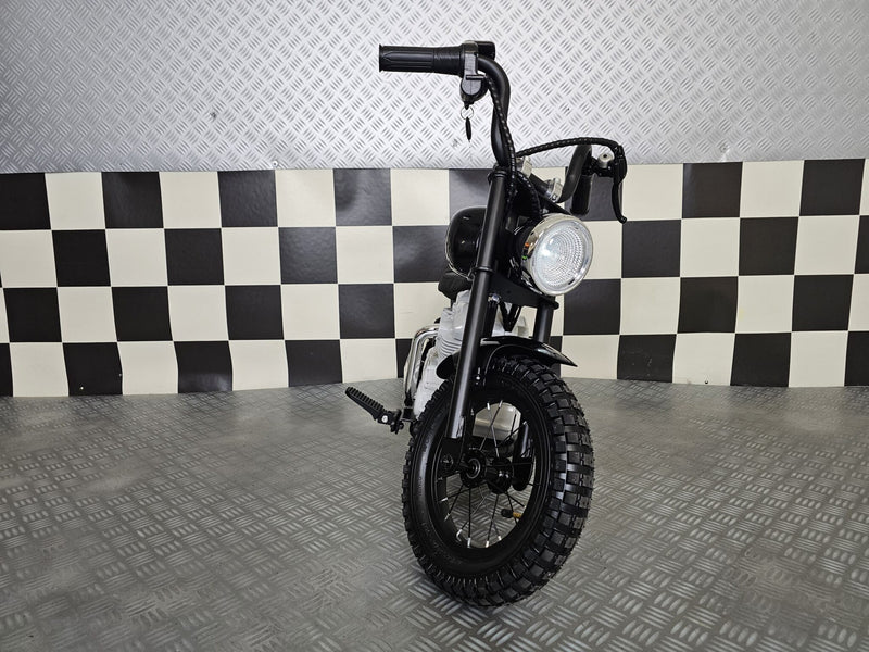 Chopper 24V elmotorcykel til børn med brushless motor – sort