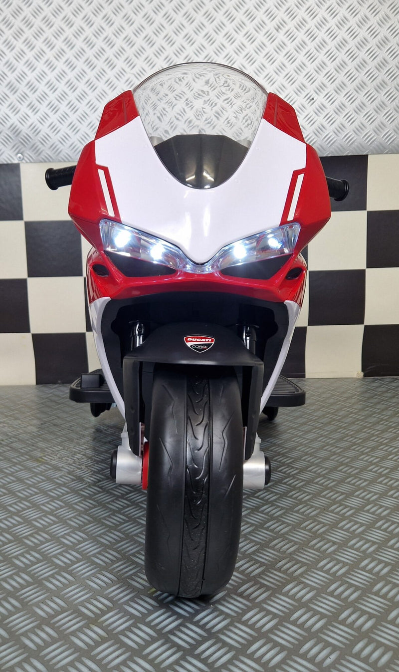 Ducati Panigale 12V elmotorcykel til børn