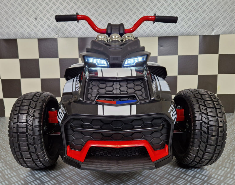 Spyder politimotorcykel 12V til børn