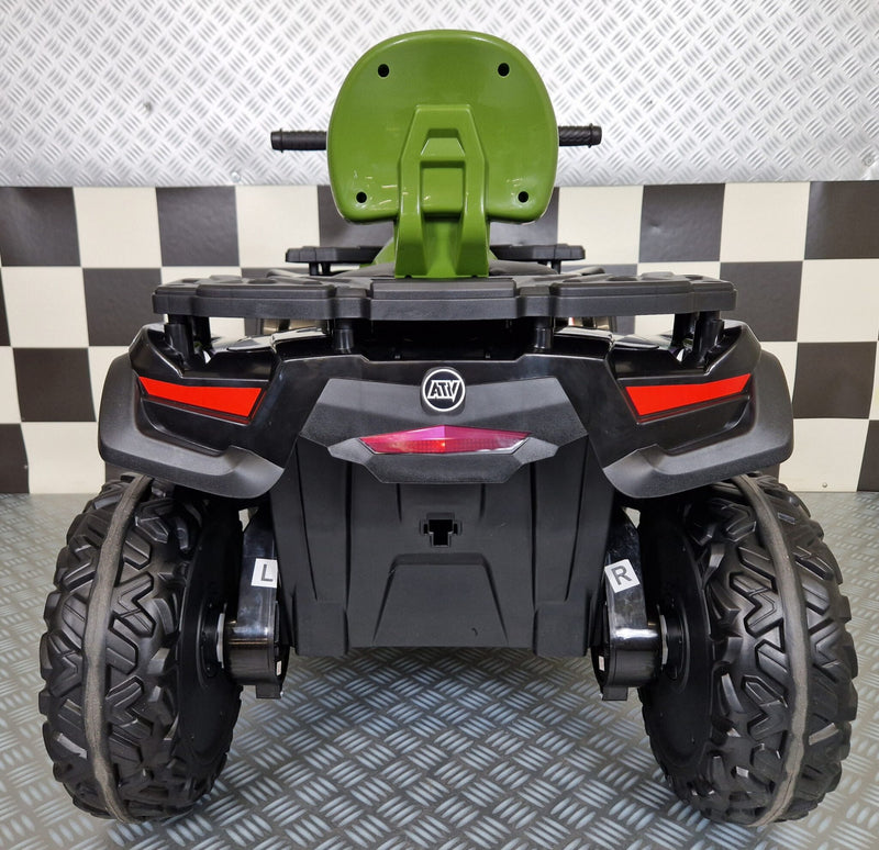 Børnequad 24V – armygrøn