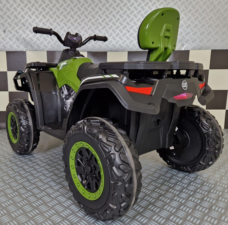 Børnequad 24V – armygrøn