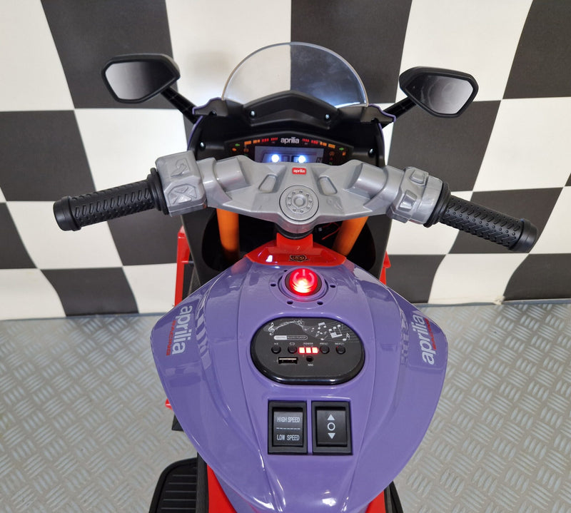 Aprilia RS 660 12V elmotorcykel til børn