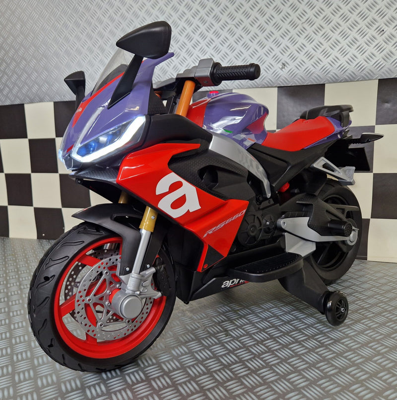 Aprilia RS 660 12V elmotorcykel til børn