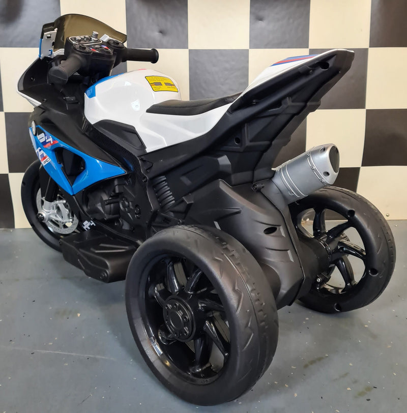 BMW HP4 12V børnetrike – blå