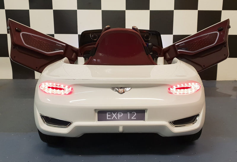 Bentley EXP 12V elbil til børn med fjernbetjening