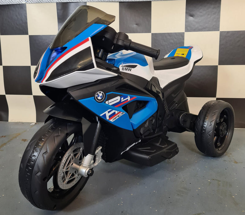BMW HP4 12V børnetrike – blå
