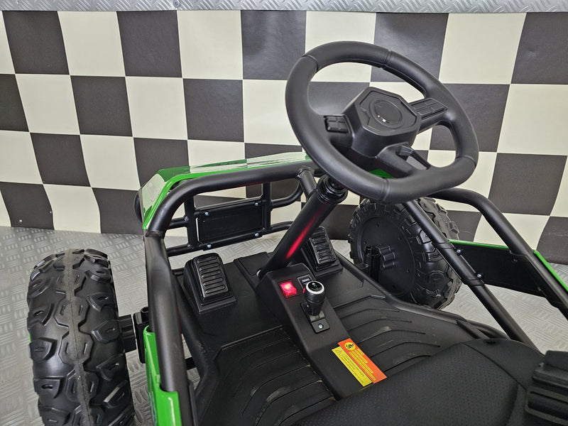 Spark 24V børnebuggy – grøn
