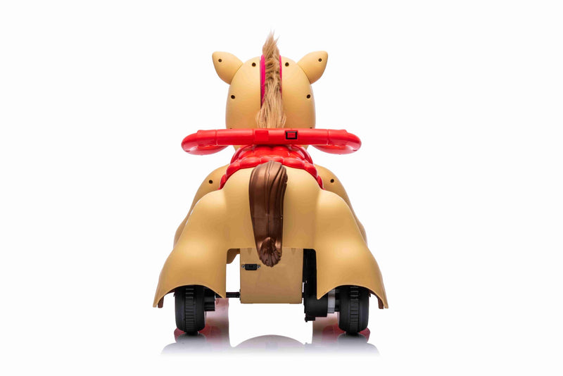 Elektrisk pony 12V til børn – brun