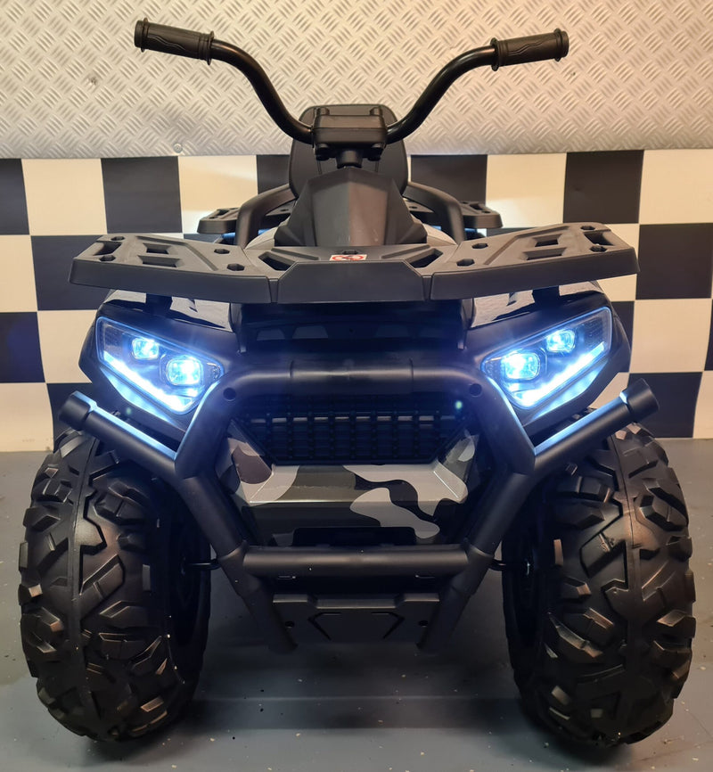 Desert 12V børnequad – camouflagegrøn