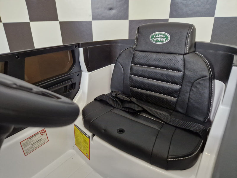 Land Rover Discovery 12V elbil til børn – hvid