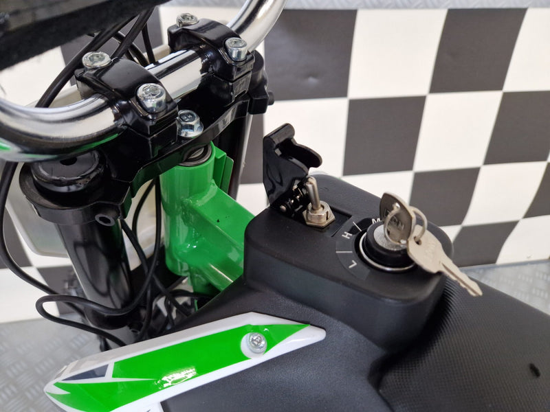 Elektrisk crossmotorcykel 36V til børn – grøn