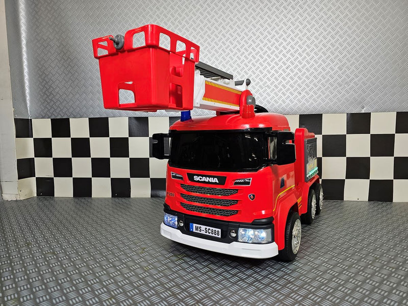 Scania brandbil 12V elbil til børn