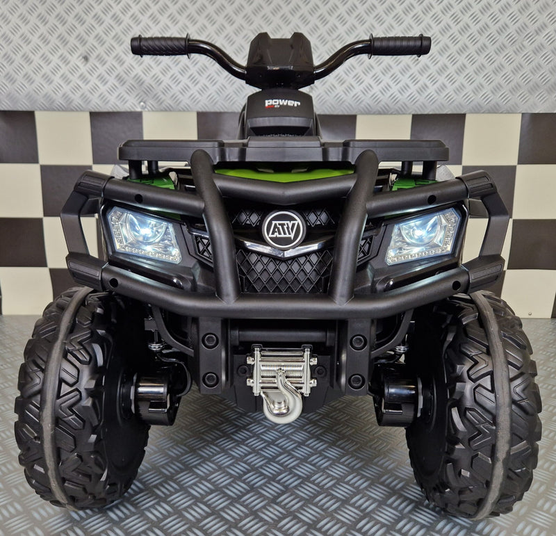 Børnequad 24V – armygrøn