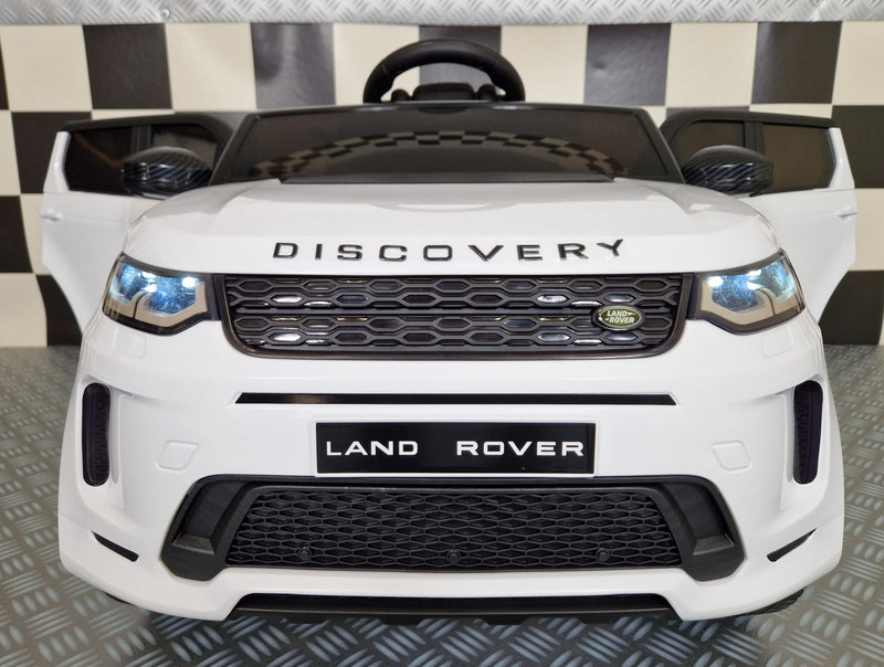 Land Rover Discovery 12V elbil til børn – hvid