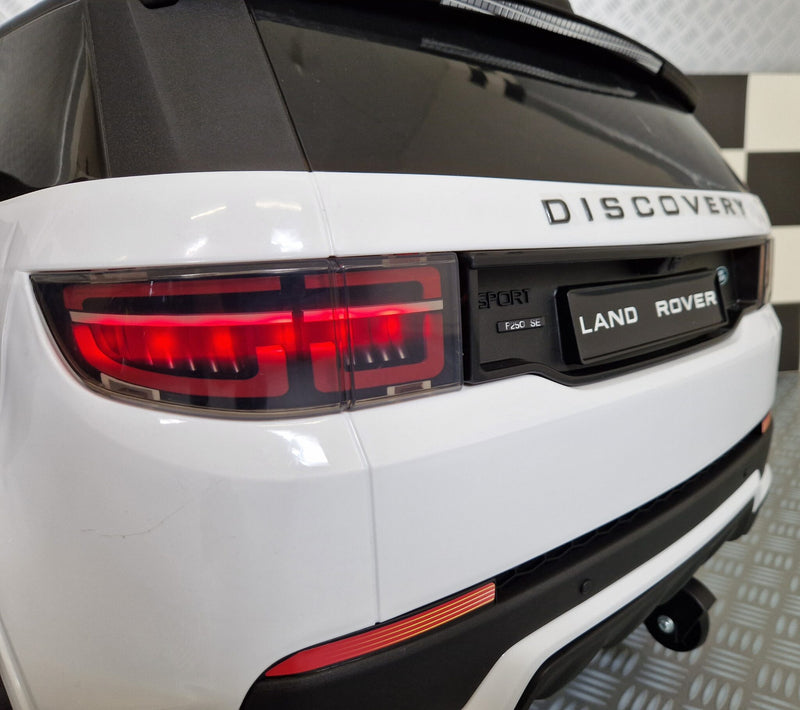 Land Rover Discovery 12V elbil til børn – hvid