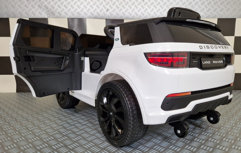 Land Rover Discovery 12V elbil til børn – hvid