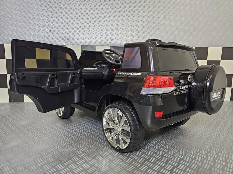 Toyota Land Cruiser politibil 24V elbil til børn