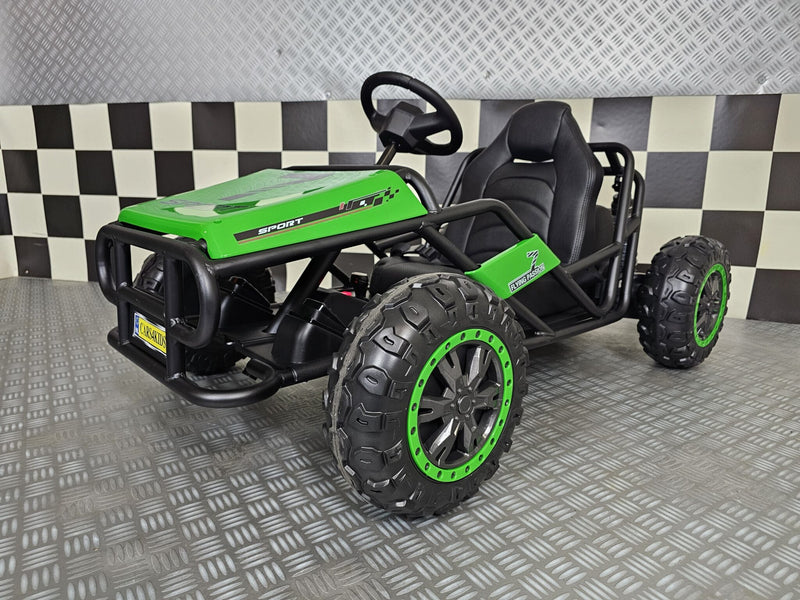 Spark 24V børnebuggy – grøn