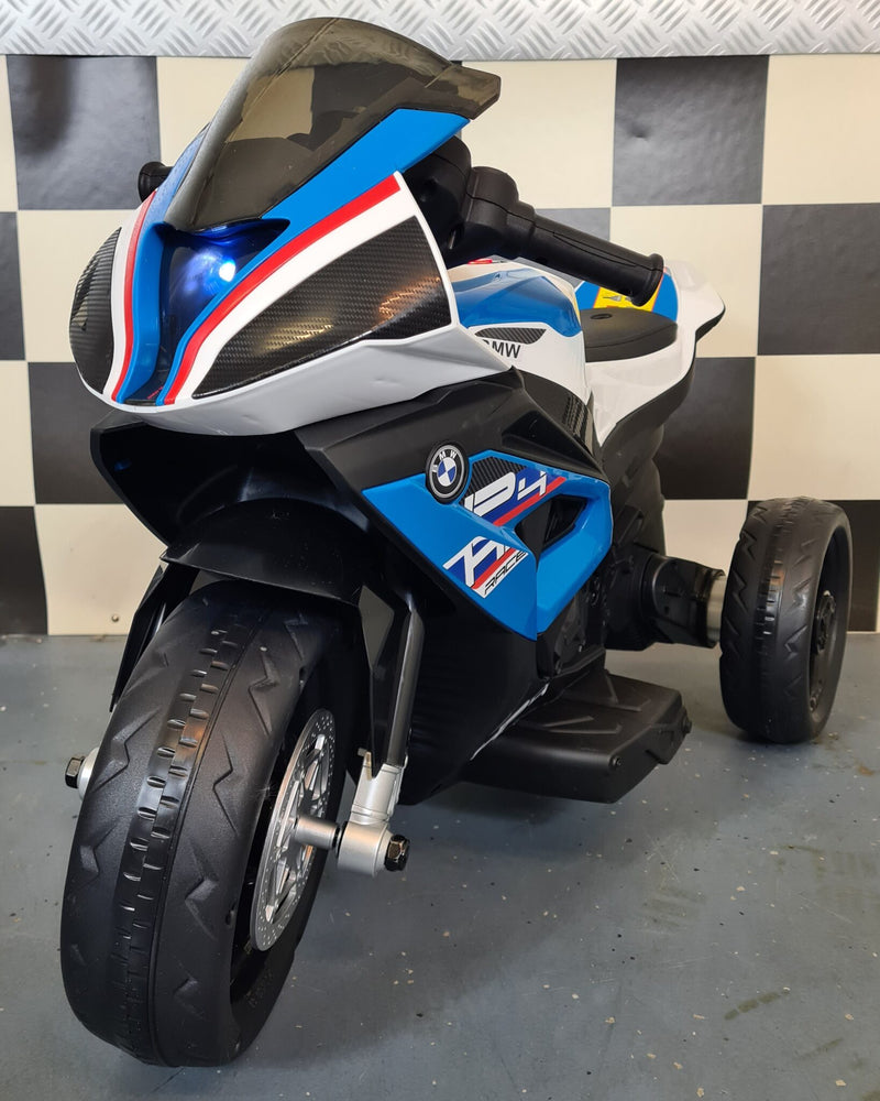 BMW HP4 12V børnetrike – blå