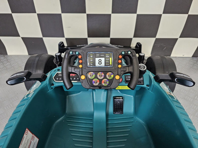 Aston Martin Formel 1 24V elbil til børn