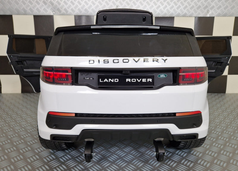 Land Rover Discovery 12V elbil til børn – hvid