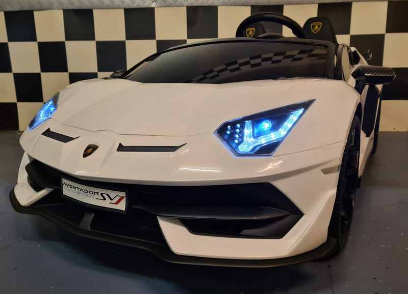 Lamborghini Aventador 24V drift-elbil til børn – 2 personer