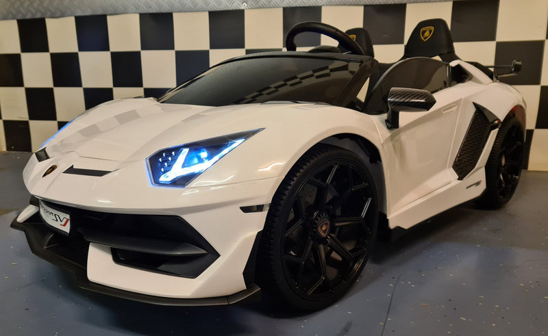 Lamborghini Aventador 24V drift-elbil til børn – 2 personer