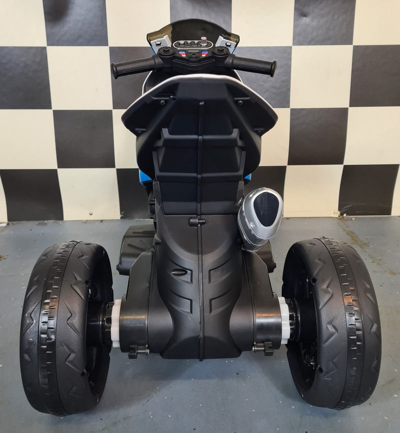 BMW HP4 12V børnetrike – blå