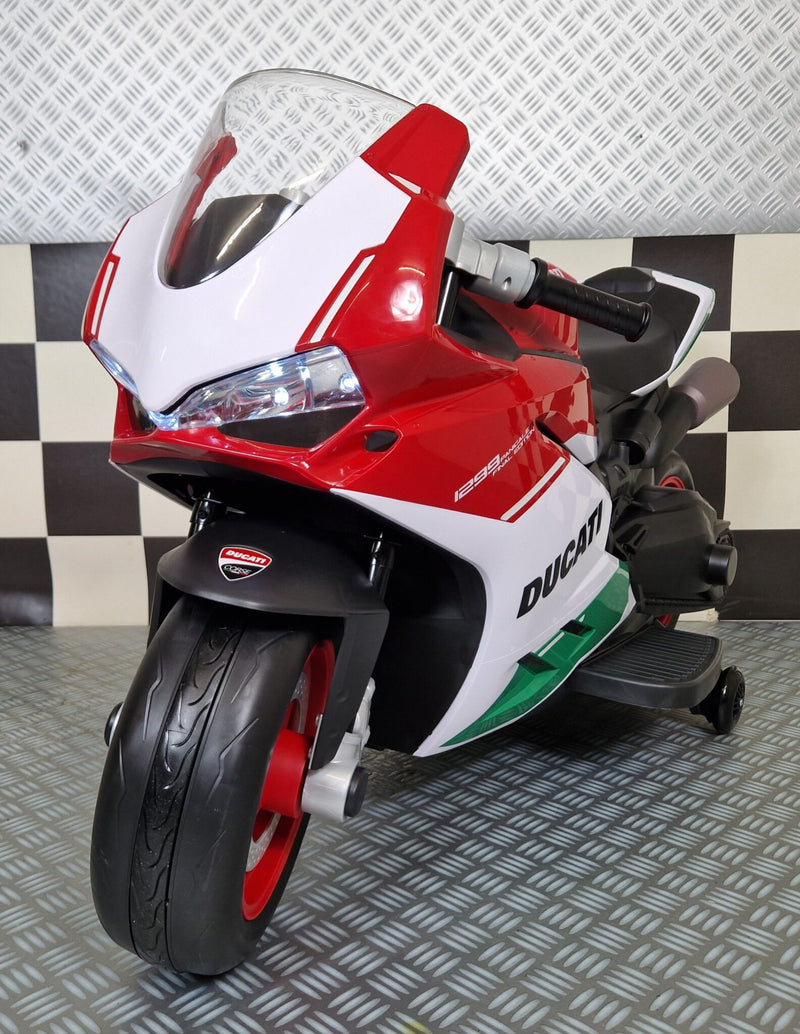 Ducati Panigale 12V elmotorcykel til børn