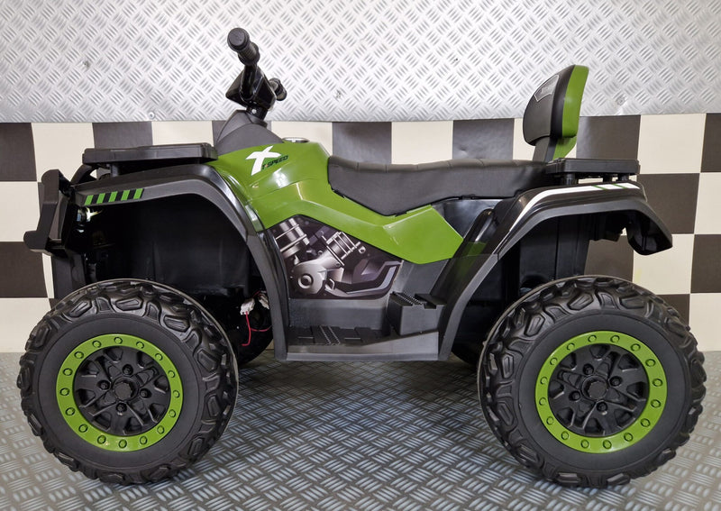 Børnequad 24V – armygrøn