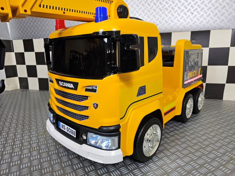Scania kranbil 12V elbil til børn
