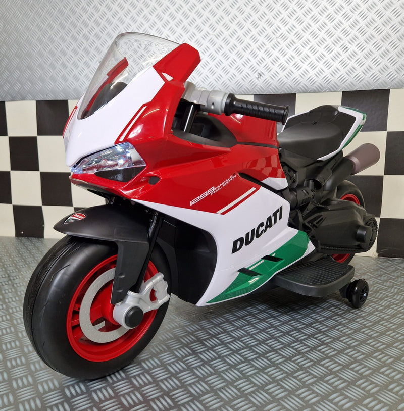 Ducati Panigale 12V elmotorcykel til børn
