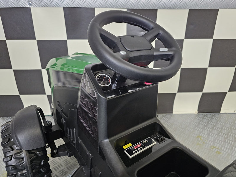 Farmer børnetraktor 12V med fjernbetjening