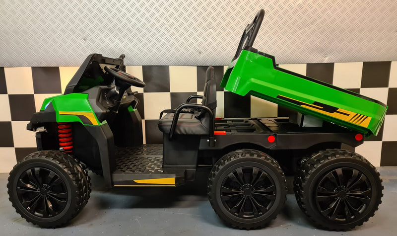 Gator Farmer Truck 6x6 12V elbil til børn med fjernbetjening